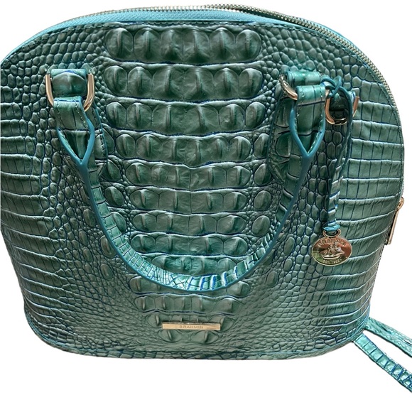 NWT Brahmin Georgina Seafoam Melbourne Satchel